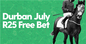 Durban July Free Bet - Get a R25 free bet at Greyville